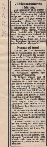 1982 IF Nornanbilder Nornan Cup Jubileumscup